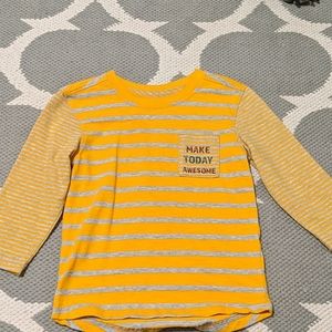 Toddler boys long sleeve shirt